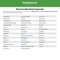 BTNX Rapid Response Xylazine Strip instructions provide easy setup.