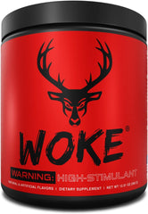 Bucked Up Woke powder dissolving quickly during mixing.