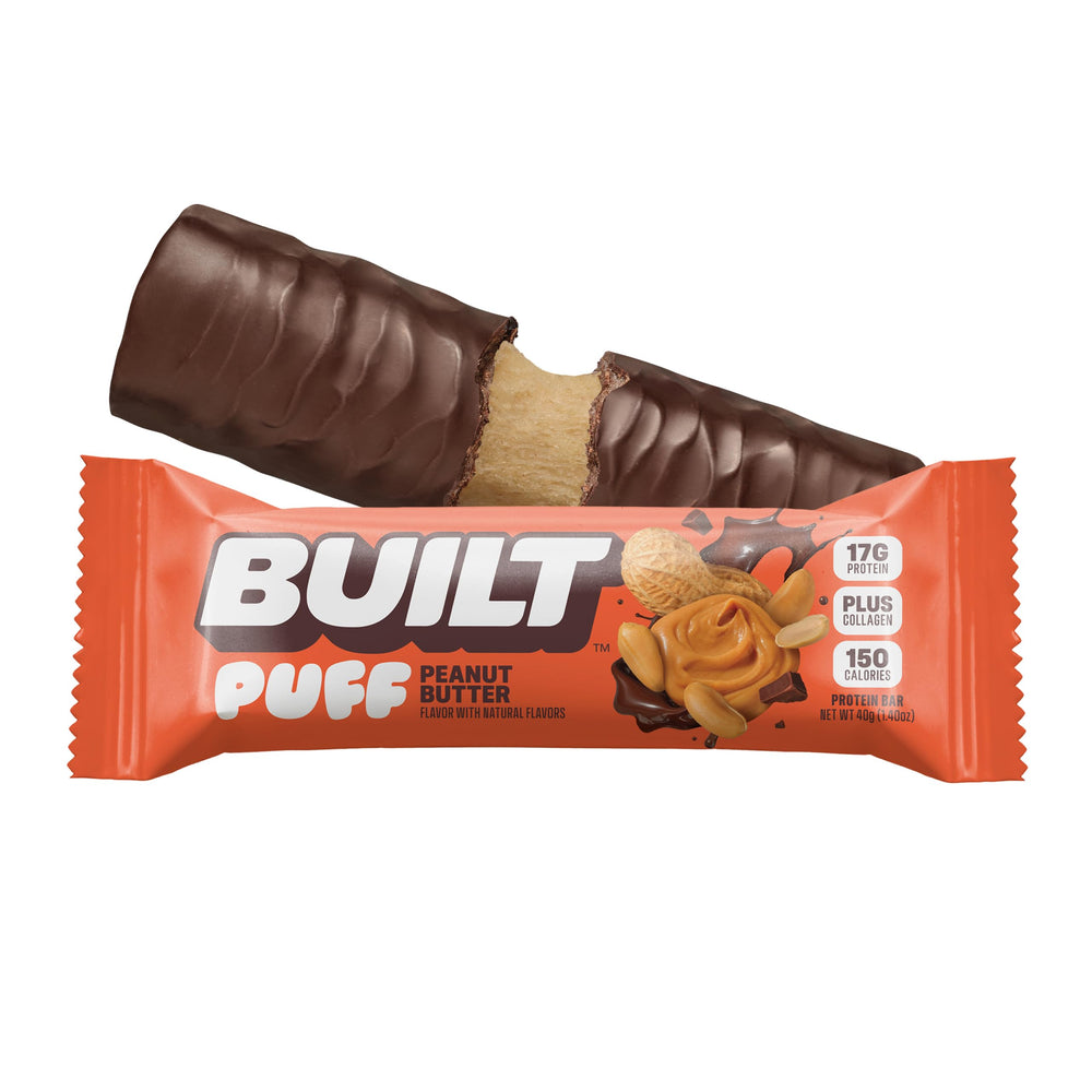 Built Bar Puff gluten-free bar suitable for gluten-sensitive diets