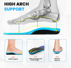 Bukihome running action carbon fiber insole supports performance