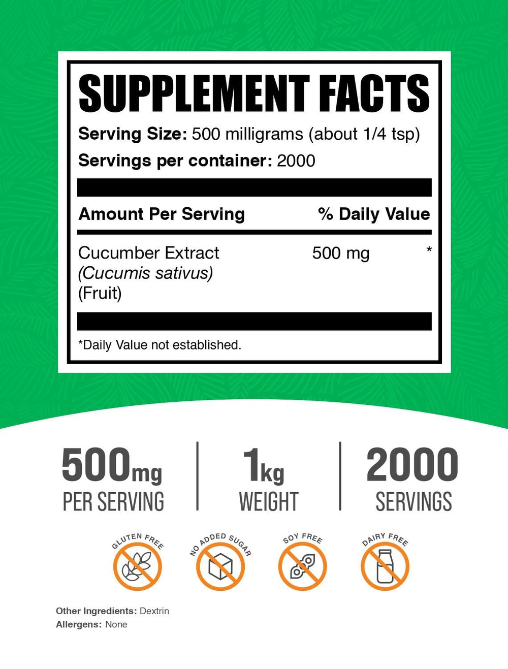 Pouring BulkSupplements cucumber extract powder for easy daily hydration routine.