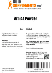 BulkSupplements Arnica Powder scoop for precise, simple portioning.
