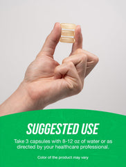 BulkSupplements dual herbal softgel bottle emphasizes simple daily wellness.