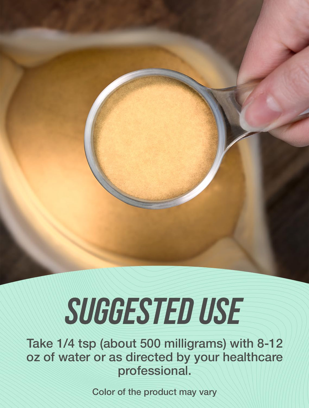 Egg Shell Membrane Powder in a shaker ready to blend into smoothies