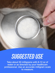 BulkSupplements pyridoxine hcl powder bottle on counter suggests easy integration