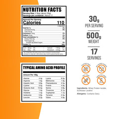 BulkSupplements whey protein isolate powder blended into a smoothie for recovery