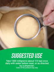 BulkSupplements label highlighting gluten-free certification and product details.