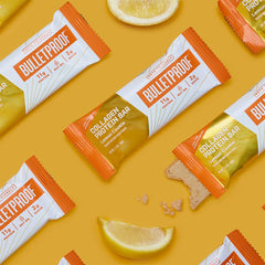 Bulletproof Lemon Cookie Bar with MCT oil for steady energy throughout the day.