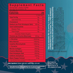 Bullfit Cowabunga peach mango bottle on shelf showcasing clean label.
