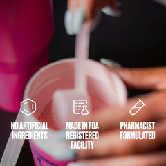 Bullfit pre-workout powder mixed in water illustrating steady energy and hydration