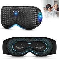 BULYPAZY sleeping eye mask with integrated headphones for immersive sleep