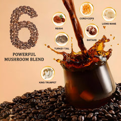 Bunkell Mushroom Coffee cup-steaming scene for a nourishing morning ritual.