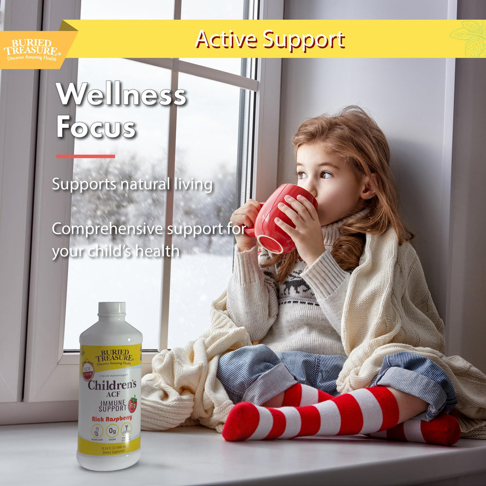 Buried Treasure Mullein and wild cherry blend highlights key ingredients.