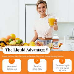 Buried Treasure VM100 vegan-formula-label communicates a plant-based solution with no sugar.