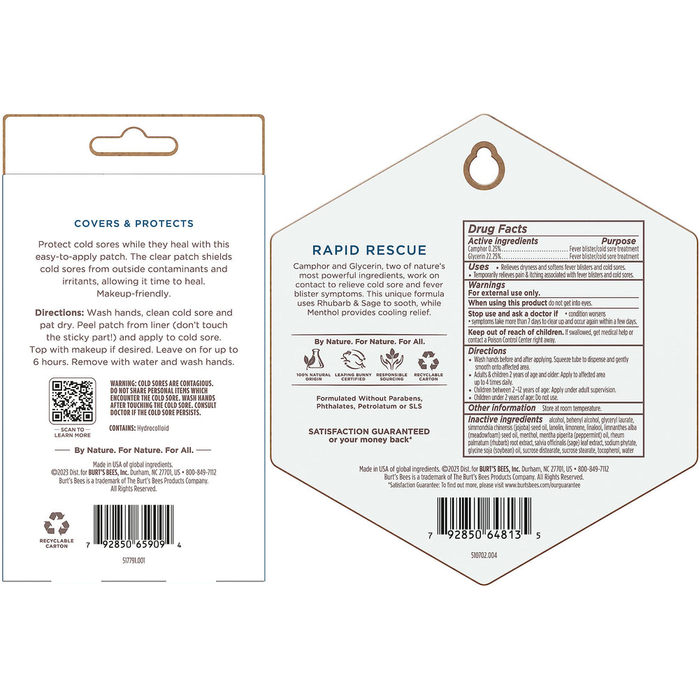 Burt's Bees Bundle packaging shows convenient, portable design.