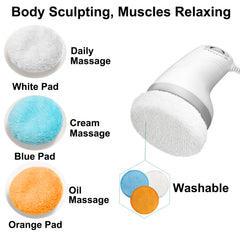 BUSHIPIN compact portable massager for home, office, gym, or travel.