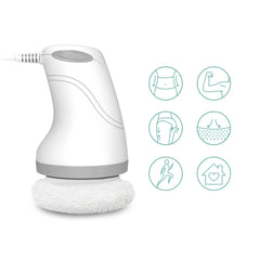 BUSHIPIN rotation vibration action delivers deep tissue relaxation across body areas.