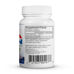 BuyNaturally Odor controlled allicin suitable for on the go lifestyle