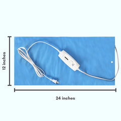 BV Medical heating pad detachable cover for easy hand-wash cleanup.