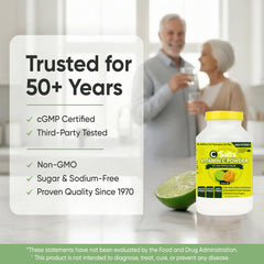Lemon-lime flavor in a glass of water suggesting a refreshing daily ritual
