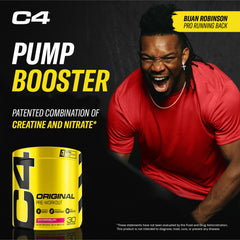 C4 Original athlete warming up to reflect ready-to-train energy