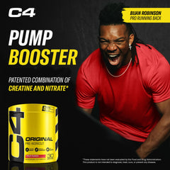 C4 Original fueling a training session during workout