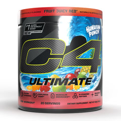 C4 Ultimate tri-stim energy boosts workout focus.