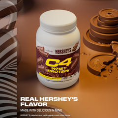 C4 Whey Protein shake in glass highlighting smooth texture and taste