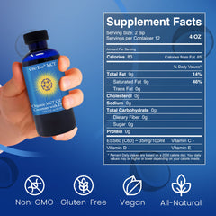 C60 Evo MCT Oil sleep well suggests relaxation support.