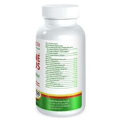 Cabot Health LivaTone Plus label detail highlights turmeric and herbal liver support blend.
