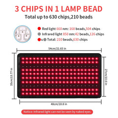 cabpay 850nm infrared LEDs enabling deeper penetration for potential joint comfort.