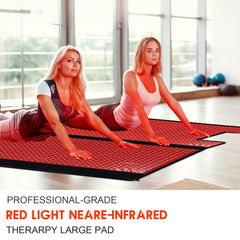 cabpay red light therapy blanket full body coverage — mat size covers back, legs, and joints.