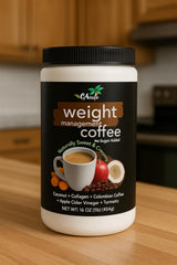 CAcafe Termic label confirms gluten-free and non-GMO ingredients.