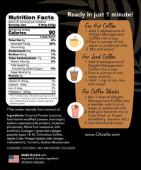 CAcafe Termic hot coffee cup with coconut cream for a creamy sip.