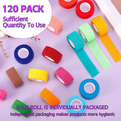 CACASO breathable porous fabric wrap provides soft, flexible support during activities.