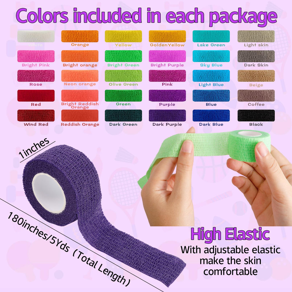 CACASO easy-tear wrap with 2inch width and 5 yard length for convenient use.