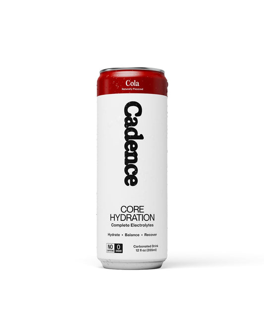 Cadence Electrolyte Drink crisp cola bottle ready for on-the-go hydration