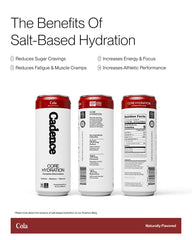 Cadence Electrolyte Drink crisp cola multi-pack ideal for gym sessions