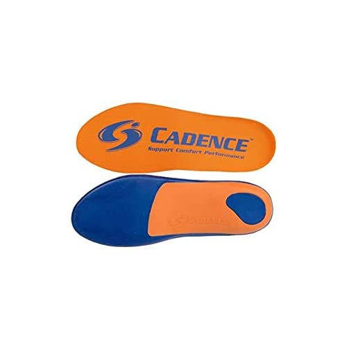Cadence Insoles Orthotic Forefoot Cushion improves energy return and overall foot alignment.