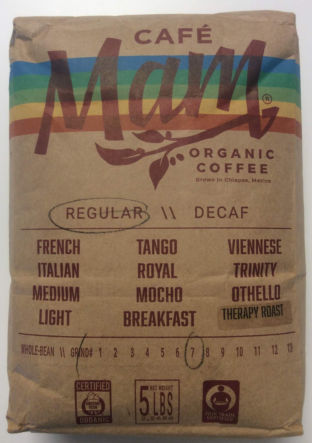 Cafe Mam Enema Coffee ground for drip brew ready for enema preparation