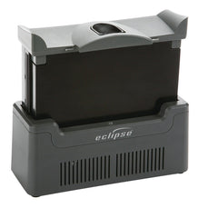 Caire Eclipse 5 battery charger front view demonstrates quick installation and portability.