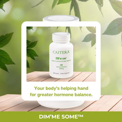 Caitera DIM'me Some packaging box, premium vegan supplement for everyday vitality.