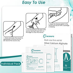 CAKRNPS multi-pack first aid kit companion for home clinics