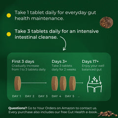 Calivita ParaProteX tablets in hand for easy daily care