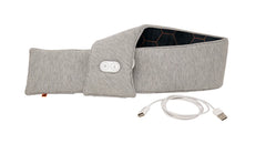 Calming Comfort Sharper Image neck wrap front view showing compact design for targeted warmth