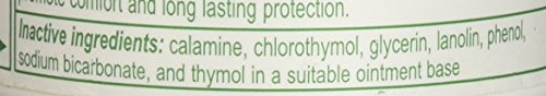 Six-jar Calmoseptine set for convenient on-hand protection.