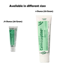 Calmoseptine packaging displayed on retail shelf