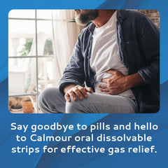 CALMOUR 30 strips individually packed, offering ready-to-use convenience
