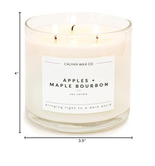 Calyan Wax Co elegant large-jar candle for bedrooms and living rooms
