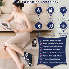 CAMECO under-desk heat wrap enables hands-free warmth at work
